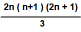 Sum of square of "n" first or consecutive square even number | Sum of n Consecutive numbers